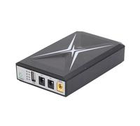 Hamwesh UPS Battery Backup and Protector, Alimentazione Ininterruttuabile 18W 10400Mah con 3 Uscite e Porta USB per Smartphone Modem Modem per Telecamera Router