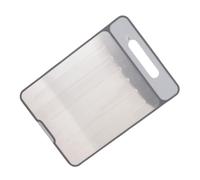 Hamwesh Vassoio per Scongelamento, Vassoio per Scongelamento a Doppio Lato Dal Design Multifunzionale Antigraffio, per per Carne con Affilatore Incorporato e Grattugia per Aglio per Domestica e Uso