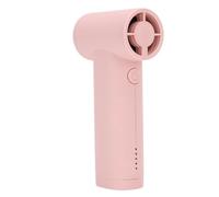 Hamwesh Ventilatore Portatile Portatile, 5000mAh 40000RPM Ventilatore Ricaricabile con 5 Livelli di velocità Mini di Tipo C Visualizzazione della velocità del in Tempo Reale per Viaggi Attività (PINK)