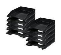 HAN 1027-X-13 Porta corrispondenza KLASSIK. Moderno, brillante. Imballo 10 pezzi, nero