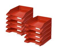 HAN 1027-X-17 Porta corrispondenza KLASSIK. Moderno, brillante. Imballo 10 pezzi, rosso