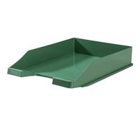 HAN Portacorrispondenza KLASSIK KARMA - 10 pezzi, vassoio portalettere ecologico in materiale riciclato all'80-100%, certificato ambientale DER BLAUE ENGEL, eco-verde, 10278-05