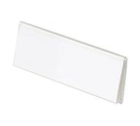 HAN 10x portariviste LOOP Portadocumenti autoportanti bianchi | Prodotto in Germania, 70x2x26 mm, vassoio portadocumenti, vassoio da scrivania, per documenti A4, sistema di archiviazione