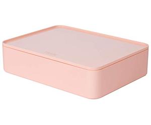 HAN 1110-86 - SMART-ORGANIZER ALLISON, pratico portautensili impilabile con vassoio interno e coperchio, colore: flamingo rose