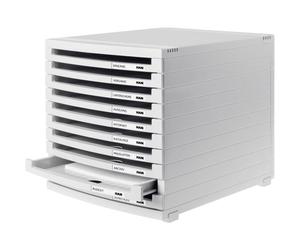 HAN 1510-0-11 CONTUR Cassettiera Grigio luminescente DIN A4, DIN B4, DIN C4 Nu