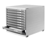 HAN 1510-19 CONTUR Cassettiera Grigio luminescente DIN A4, DIN B5, DIN C4 Nume