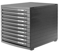 HAN CONTUR 1510-191 Cassettiera Grigio scuro DIN A4, DIN B4, DIN C4 Numero