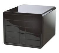HAN 1551-13 i-BOX Cassettiera Nero DIN A4, DIN C4 Numero cassetti: 5