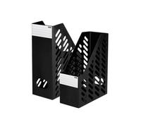 Han 1603 - 12 - Raccoglitore documenti/Portariviste Klassik XXL nero, 2 Pezzi