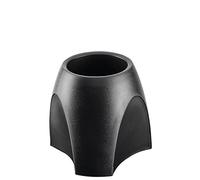 HAN 1753-13 Delta - Porta graffette con magnete, 49 x 88 x 49 mm, nero - NUOVO