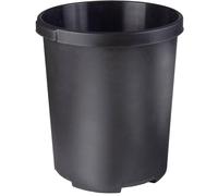 HAN 1836-13 - Cestino per carta in polipropilene, forma conica, 50 L, circonferenza minima 350 e massima 430 mm, altezza: 490 mm, nero