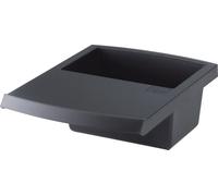 HAN 1850-13 - Coperchio per pattumiera Logo, con contenitore separato da 5 l, nero