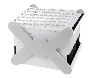 HAN 19071-11 Supporto per cartelle sospese X-CROSS Grigio luminescente 1 pz.