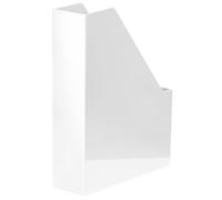 HAN 1x portariviste I-LINE in plastica bianca lucida formato A4/C4 | Prodotto in Germania, formato A4/C4, 76x247x318 mm, vassoio per documenti, portadepliant, vassoio per documenti, quaderni