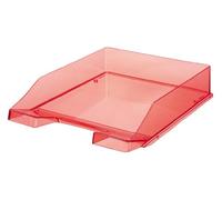 HAN 1x vaschetta portacorrispondenza CLASSIC TRASPARENTE, rosso