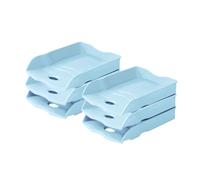 HAN 6x vaschetta portacorrispondenza RE-LOOP azzurro pastello A4/C4 100%