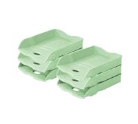 HAN 6x vaschetta portacorrispondenza RE-LOOP verde pastello A4/C4