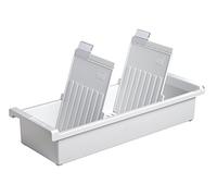 HAN 956-0-11 - Schedario per 1.300 schede formato A6 verticale, in polistirene, 128 x 65 x 347 mm, colore: Grigio chiaro