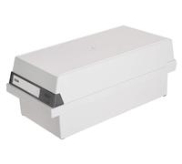 HAN 956-11, Card filing box A6 landscape. Innovative, attractive design holds 1,