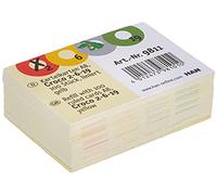 Han 9811 - Schede per raccoglitori CROCO 2-6-19, colore: Giallo