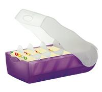 HAN 998-673, CROCO Flashcard Index Box. For learning vocabulary in an ingeniousl