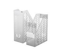 HAN Brillant 1603 - 12 - Raccoglitore documenti/Portariviste Klassik XXL grigio semitrasparente, 2 Pezzi