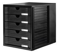 Han cassettiera 1450-13 nero din a4 c4 numero cassetti 5