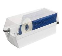 Han - Contenitore per CD/DVD, con lucchetto, 168 x 150 x 365 mm grigio