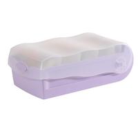 HAN Croco flashcard box, easy to learn vocabulary with 5-compartment learning sy