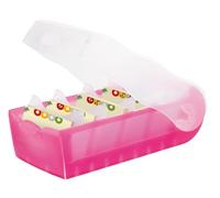 2267077 Han schedario croco translucido rosa 997-663 numero max di schede 900