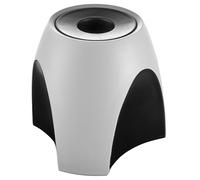 Han Delta - Contenitore magnetico per graffette, 95 x 88 x 95 mm Grigio chiaro / nero
