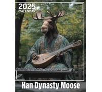 Han Dynasty Moose 2025: 12 Months Featuring Majestic Moose in Han Dynasty Art, Perfect for Organizing Your Year with Cultural Flair