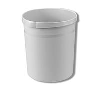 Han Grip - Cestino per la carta, 237/312 x 350 mm, capacità: 18 l, con impugnatura, colore: grigio chiaro