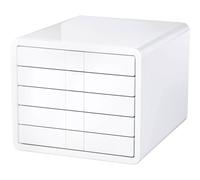 HAN 21551-12 cassettiera ufficio Bianco - HAN 21551-12, 5 cassetto/