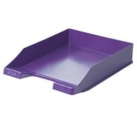 Han Klassik - Vaschetta portacorrispondenza, formato DIN A4/C4, impilabile, stabile, Modern, Trend Colour lilla