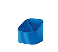 HAN organizer da scrivania Re-X-LOOP - say yes to 100% recycled, moderno e giovane design per tutti gli oggetti di cancelleria, blu, 17238-914