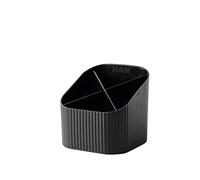 HAN organizer da scrivania Re-X-LOOP - say yes to 100% recycled, moderno e giovane design per tutti gli oggetti di cancelleria, nero, 17238-913