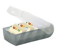 Han scatola schedario croco grigio translucido 998-693 numero max di schede