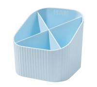 HAN Re-X-LOOP 17238-884 - Forza da scrivania riciclata al 100%, design moderno e giovane, per tutti gli utensili da scrivania, colore: Blu pastello