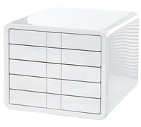 HAN i-BOX 1551-12 Cassettiera Bianco DIN A4, DIN C4 Numero cassetti: 5
