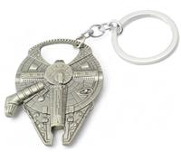 Han solo portachiavi s millenium falcon apribottiglie navicella spaziale