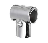 HAN-store Adatta per autore 22mm 25mm Connettori per tubi per barca da 25 mm MARINE Yacht Ringhiera Corrimano 316 Tubo in acciaio inox Tubo Tubo Connettore Morsetto Hardware marino ( Color : 25mm )