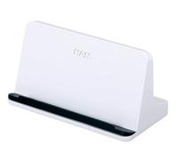 HAN Tabletständer smart-Line - eleganter und höchglänzender Tabletständer mit Soft-Grip Aufstellfläche für alle gängigen Tablets, weiß, 92140-12