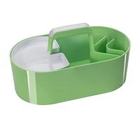 HAN Toolbox LOFT, 4 scomparti, vaschetta portaoggetti e maniglia, lime green, 1200-80