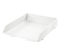 Han - Vassoio portacorrispondenza formato A4, 255 x 66 x 350 mm bianco