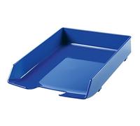 Han - Vassoio portacorrispondenza formato A4, 255 x 66 x 350 mm blu