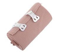 HANABASS 1 Rotolo Benda Elastica per Cavigliere Bendaggio Riutilizzabile Fascia Compressiva Caviglia Avvolgere La Benda Bendaggio per Mani 80% Poliestere Beige
