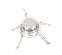 HANABASS 1 Set Fornellino Portatile con per All Bruciatore Tondo per Escursionismo e Resistente e Facile Trasportare