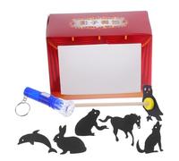 HANABASS 1 Set Gioco Di Ombre Spettacolo Di Marionette Ombra Giocattolo Culturale Cinese Ombre Cinesi Per Giocattolo Del Patrimonio Cinese Mestiere Di Marionette Ombra Rosso Carta
