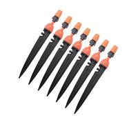 HANABASS 1 Set Irrigatore Regolabile con Emittente Picchetto Irrigazione Misting per Piante Connettore per da Facile da Installare E 7 Pezzi